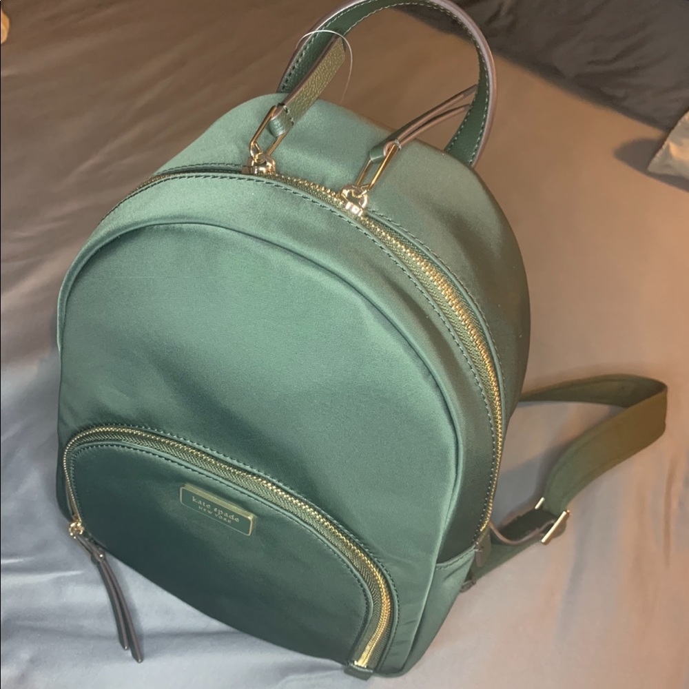 Kate Spade New York Deep Evergreen Nylon Backpack